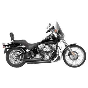  Slash Down Cut for 1986 2011 Harley Davidson Softail   Color  black