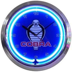  Ford Mustang Cobra Neon Clock