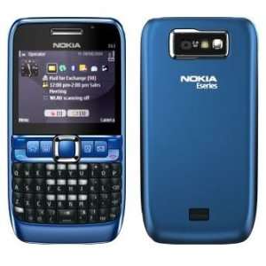  Nokia E63 GSM Quadband QWERTY Phone (Unlocked) Blue 