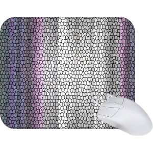  Rikki Knight Metallic Stained Glass Design Mouse Pad 