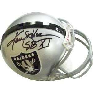  Ken Stabler Autographed Mini Helmet   SB XI   Autographed 