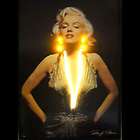 Marilyn Monroe Necklace Movie Star Neon / LED Poster Bar Sign