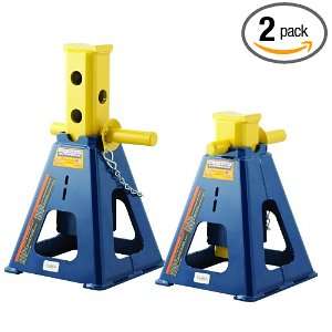 Hein Werner HW93526A Blue/Yellow Vehicle Support Stand 