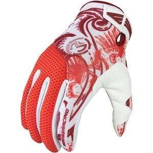  Moose Racing M1 Gloves   2010   Large/Red: Automotive