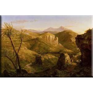 The Vale and Temple of Segesta, Sicily 30x20 Streched Canvas Art by 