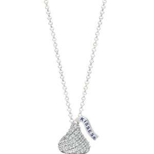   HERSHEYS KISSES® 20.40X21.00 mm Flat Back CZ Necklace: Jewelry