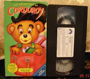 The Adventures of Cordurory HOME Vhs video RARE OOP 097361640136 