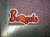 Cincinnati Bengals 4 Script Logo Patch NFL FOOTBALL  