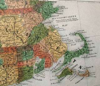 1851 John Calvin Smith UNITED STATES 16 Folio Map Sheets, Forming 