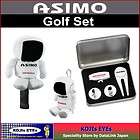 ASIMO Golf Goods Set Ball Marker Head Cap Pouch Honda Humanoido Robot