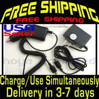 Garmin NUVI 2455 2475 2495 2555 2595 LM LMT Car Power Cable Charger AC 