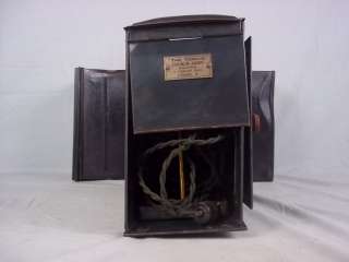 1918 Verlux Electric Church Army Magic Lantern  