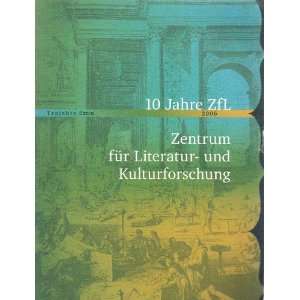   und Kulturforschung. ( Trajekte extra). Sigrid (Hg.) Weigel Books