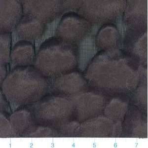  60 Wide Faux Fur Fabric Bubble Black By The Yard: Arts 