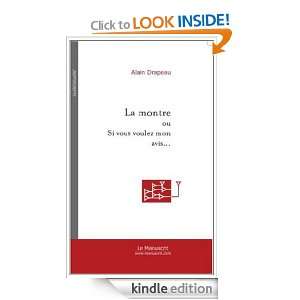 La Montre (French Edition) Drapeau Alain  Kindle Store