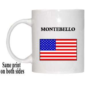  US Flag   Montebello, California (CA) Mug Everything 