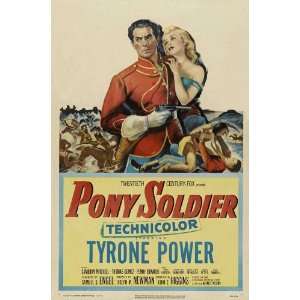 Pony Soldier (1952) 27 x 40 Movie Poster Style B 