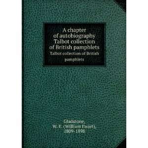   British pamphlets W. E. (William Ewart), 1809 1898 Gladstone Books