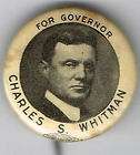 BENJAMIN O`DELL ODELL FRANK HIGGINS Button NY GOVERNOR Pin 1902 