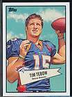 2010 TIM TEBOW TOPPS 1952 BOWMAN NFL FOOTBALL ROOKIE IN