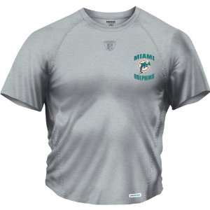  Reebok Miami Dolphins Equipment Short Sleeve T Shirt 