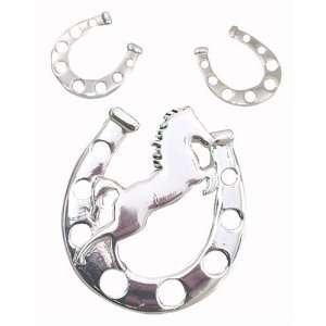  Horseshoe Pin/pendant and Earring Set 