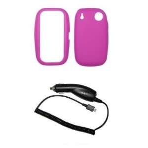  Premium Hot Pink Soft Silicone Gel Skin Cover Case + Rapid 