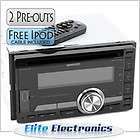 KENWOOD DPX U5120 DOUBLE DIN CD CAR STEREO IPOD PLAYER