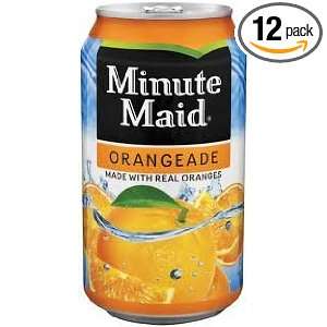 Minute Maid Orangeade 12oz Cans (Pack of 12) Orange  