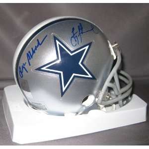   Autographed Dallas Cowboys Mini Helmet   Autographed NFL Mini Helmets