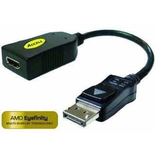Accell B086B 001B UltraAV DisplayPort/HDMI A Adapter