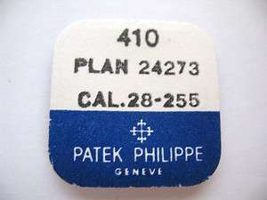PATEK PHILIPPE 28 255 WINDING PINION PART 410  