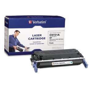  VERBATIM 94955 HP C9721A Compatible Toner, Color LaserJet 4600 