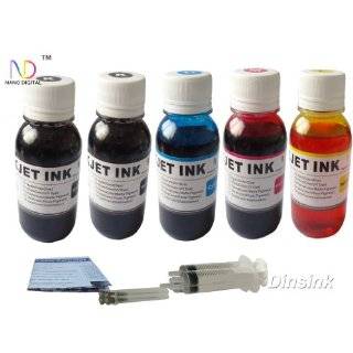 nano ink refill kit 4oz pigment black 4oz dye black 4oz dye cyan 4oz 