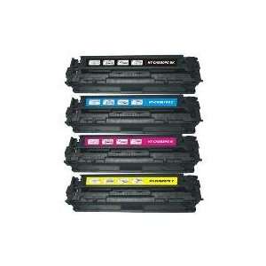   Toner Set for HP CM1415fnw / CP1525nw Series (1 of each color + black