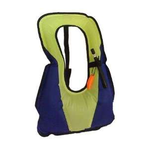  Yellow / Blue Deluxe Adult Snorkeling Vest Sports 