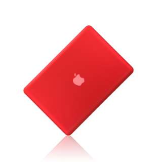   RED Crystal Hard Case Cover for Apple Macbook PRO 13 13.3 ( A1278