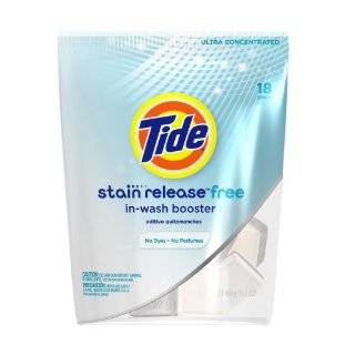  Tide Stain Release Duo Pac Free, 34 Count (Pack of 4 