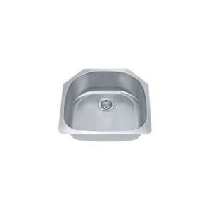   Single Bowl Kitchen Sink, D Shape MS 2421 A