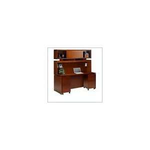   72 x 30 Desk with Hutch and 2 Mobile Pedestals