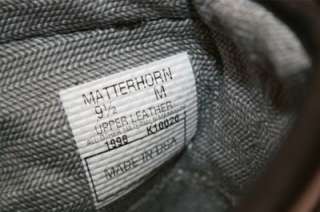 Mens Matterhorn Gore Tex 1998 Combat Work Boots 9.5  