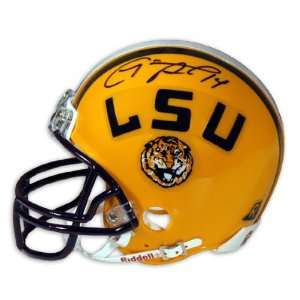  Michael Clayton LSU Tigers Autographed Mini Helmet: Sports 