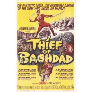  Thief of Baghdad (1961) 27 x 40 Movie Poster Style A