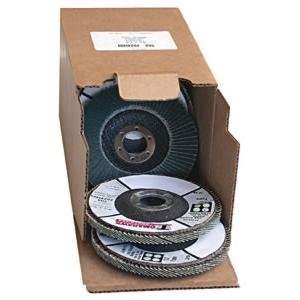  FDZ45609   4 1/2 Firm Flex Zirconia Flap Disc   7 