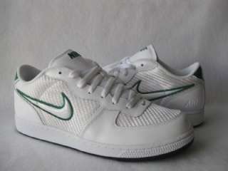 NIKE MENS AIR ZOOM INFILTRATOR WHITE LEATHER SHOE TENNIS SNEAKER SIZE 