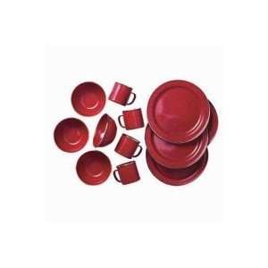  GSI SS RIM TABLE SET 12 PC RED