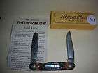 REMINGTON KNIVES, 1988 MUSKRAT BULLET KNIFE, RARE,R4466  