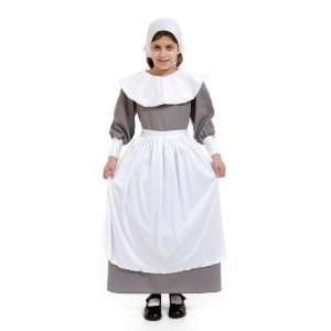  Pilgrim Girl Child Costume   Medium: Toys & Games