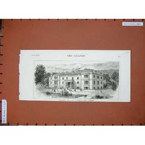   1875 View Broomhill Home Incurables Glasgow Scotland
