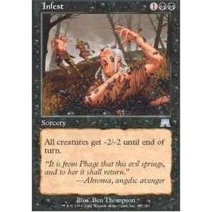  Magic the Gathering   Infest   Onslaught Toys & Games
